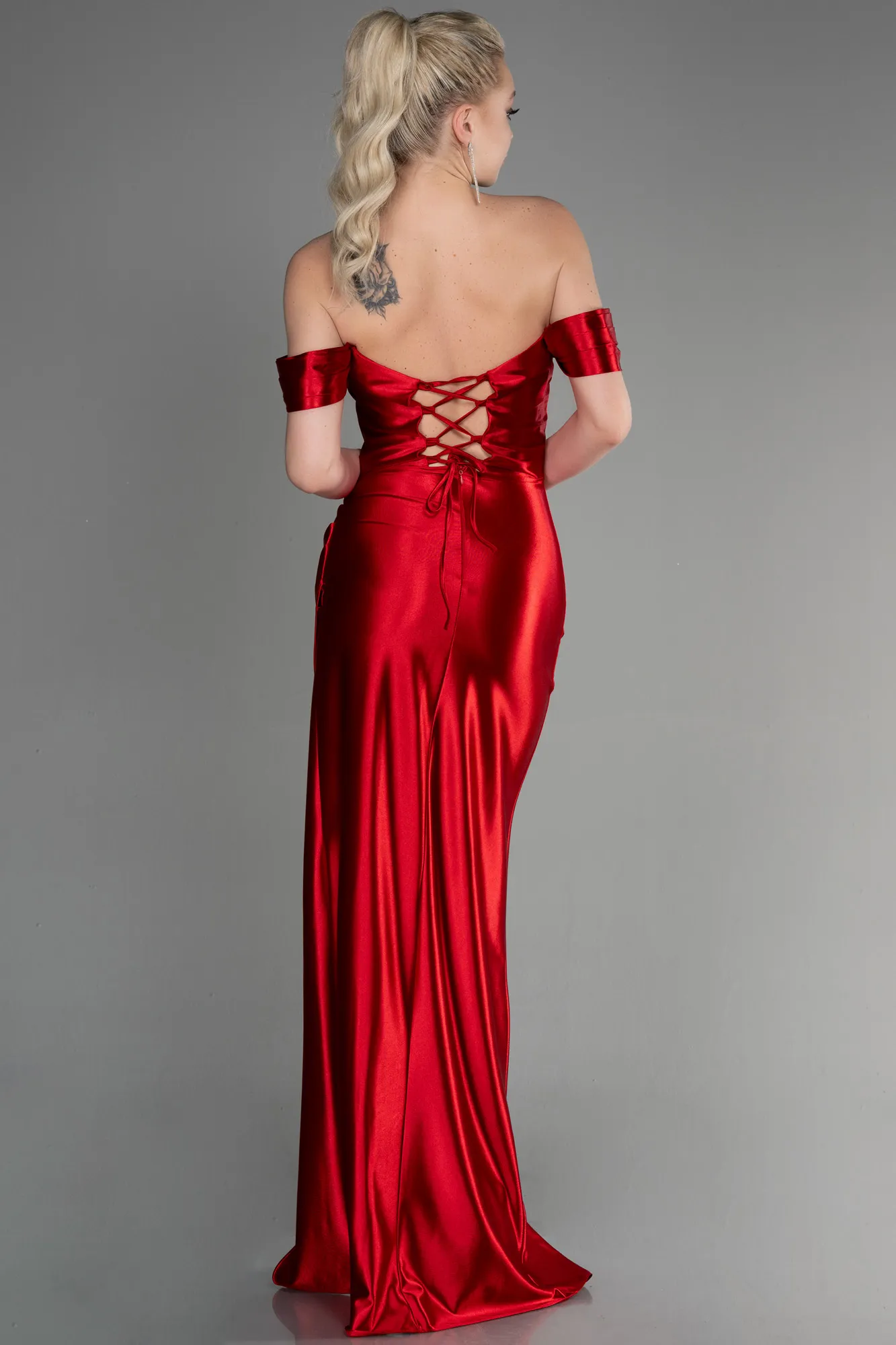 Red-Long Evening Dress ABU3611