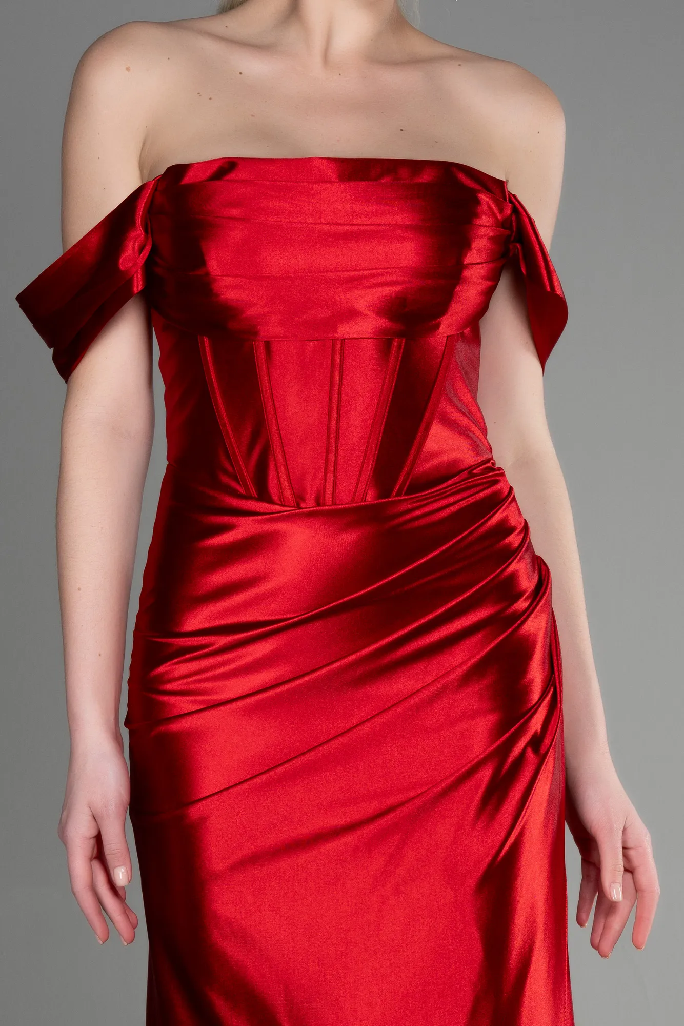 Red-Long Evening Dress ABU3611