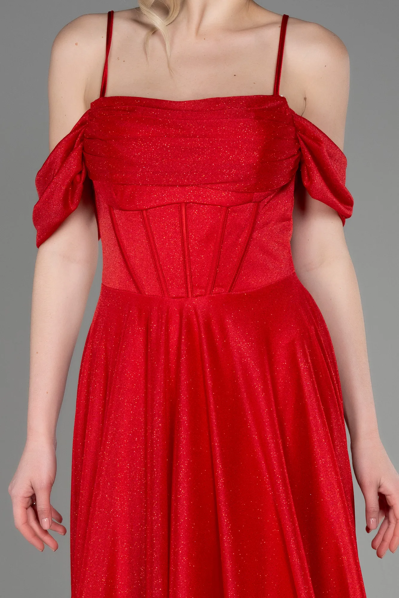 Red-Long Evening Dress ABU3767