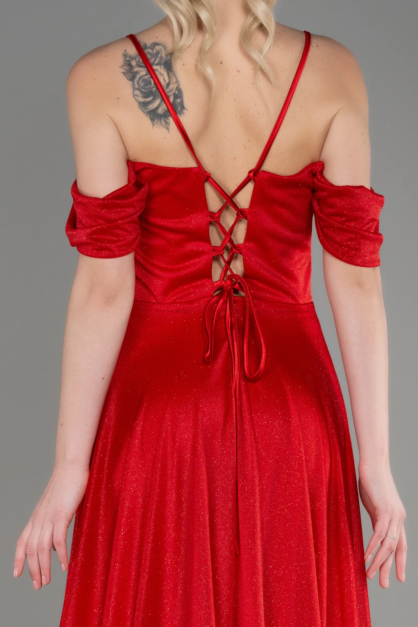 Red-Long Evening Dress ABU3767