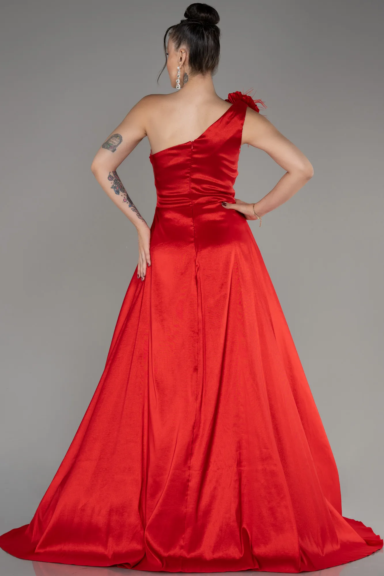 Red-Long Evening Dress ABU3772