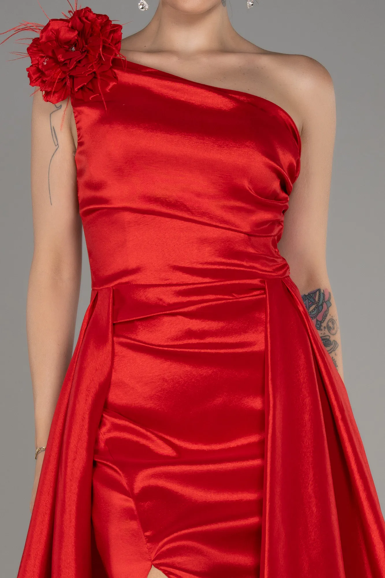 Red-Long Evening Dress ABU3772