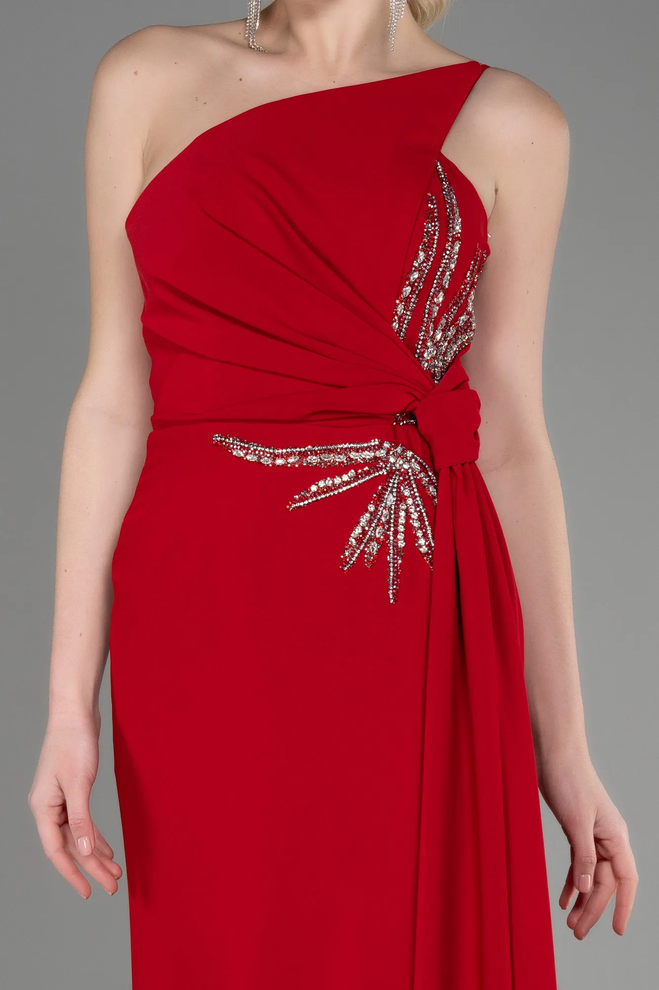 Red-Long Evening Dress ABU3780