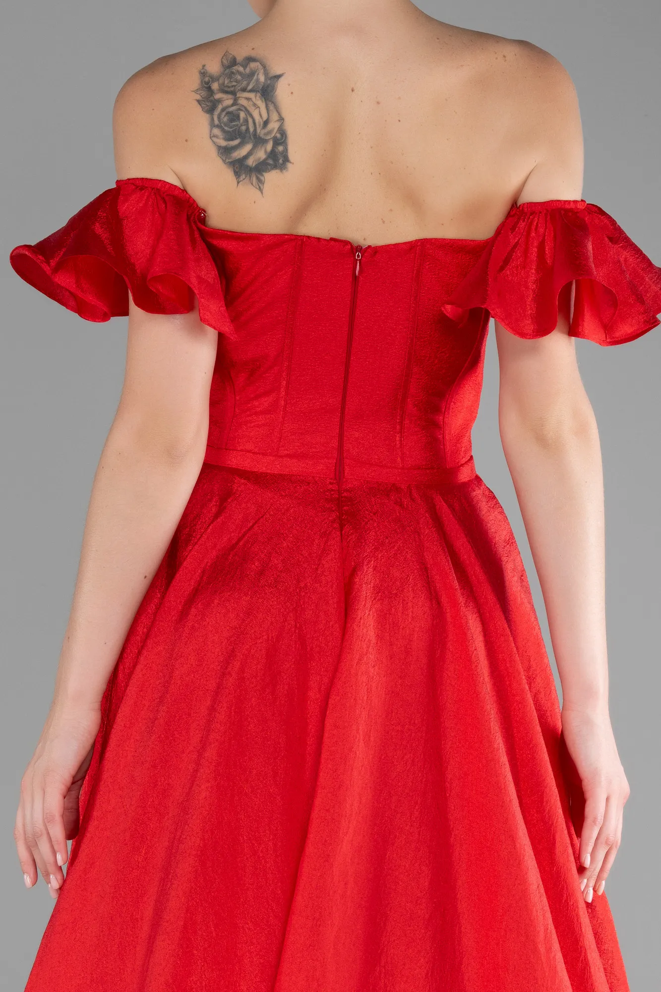 Red-Long Evening Dress ABU3884