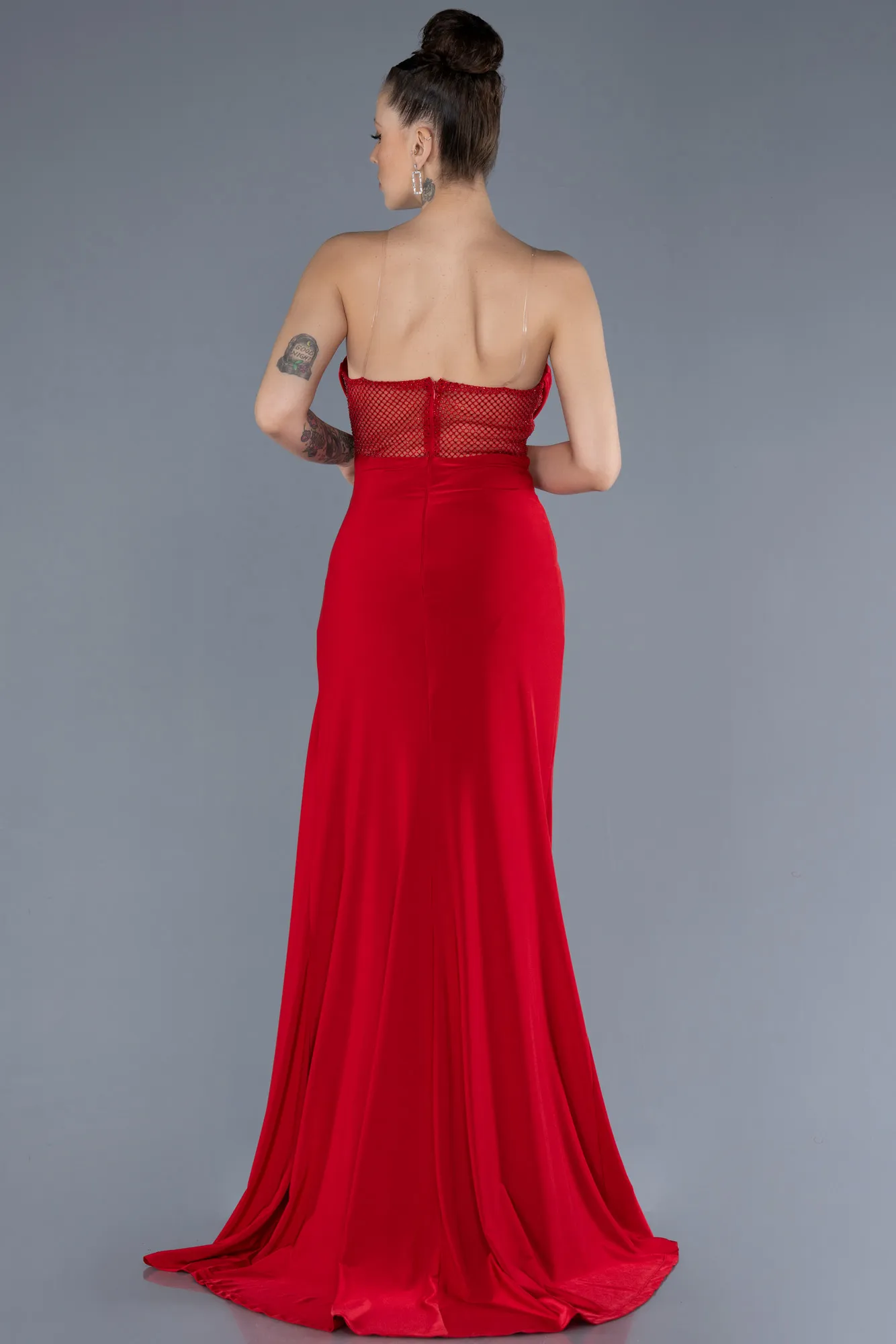 Red-Long Evening Dress ABU4410