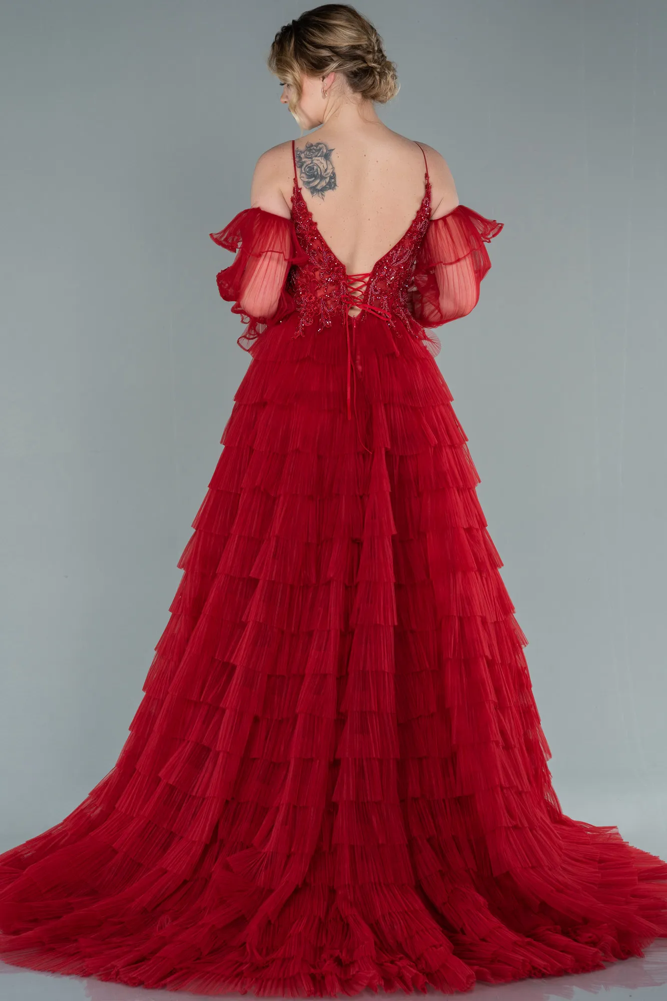 Red-Long Haute Couture ABU2328