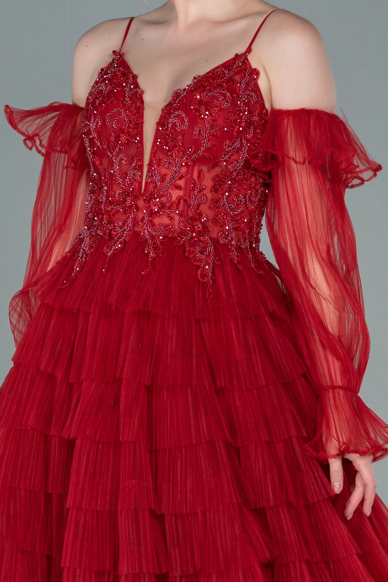 Red-Long Haute Couture ABU2328