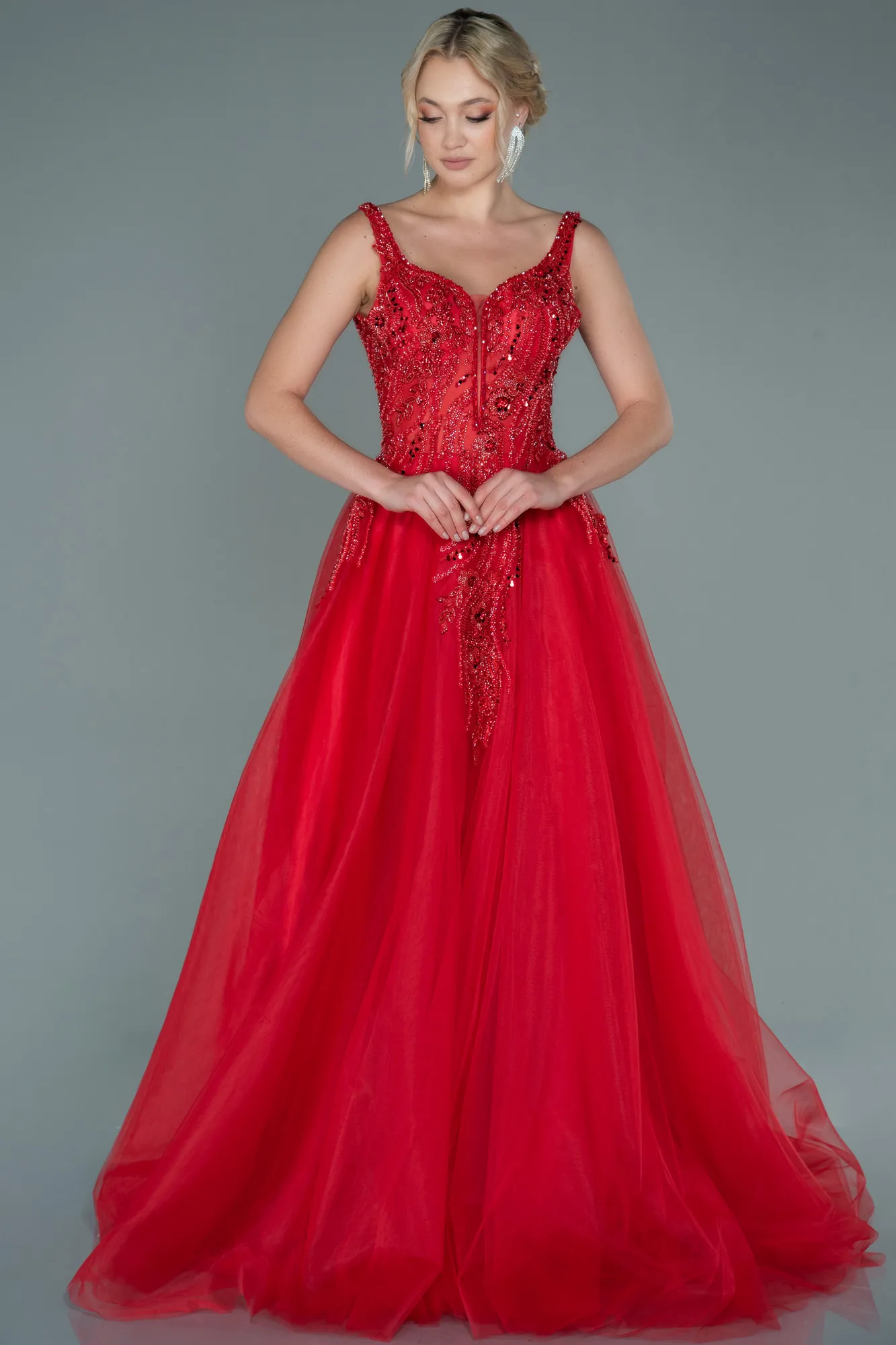 Red-Long Haute Couture ABU2630