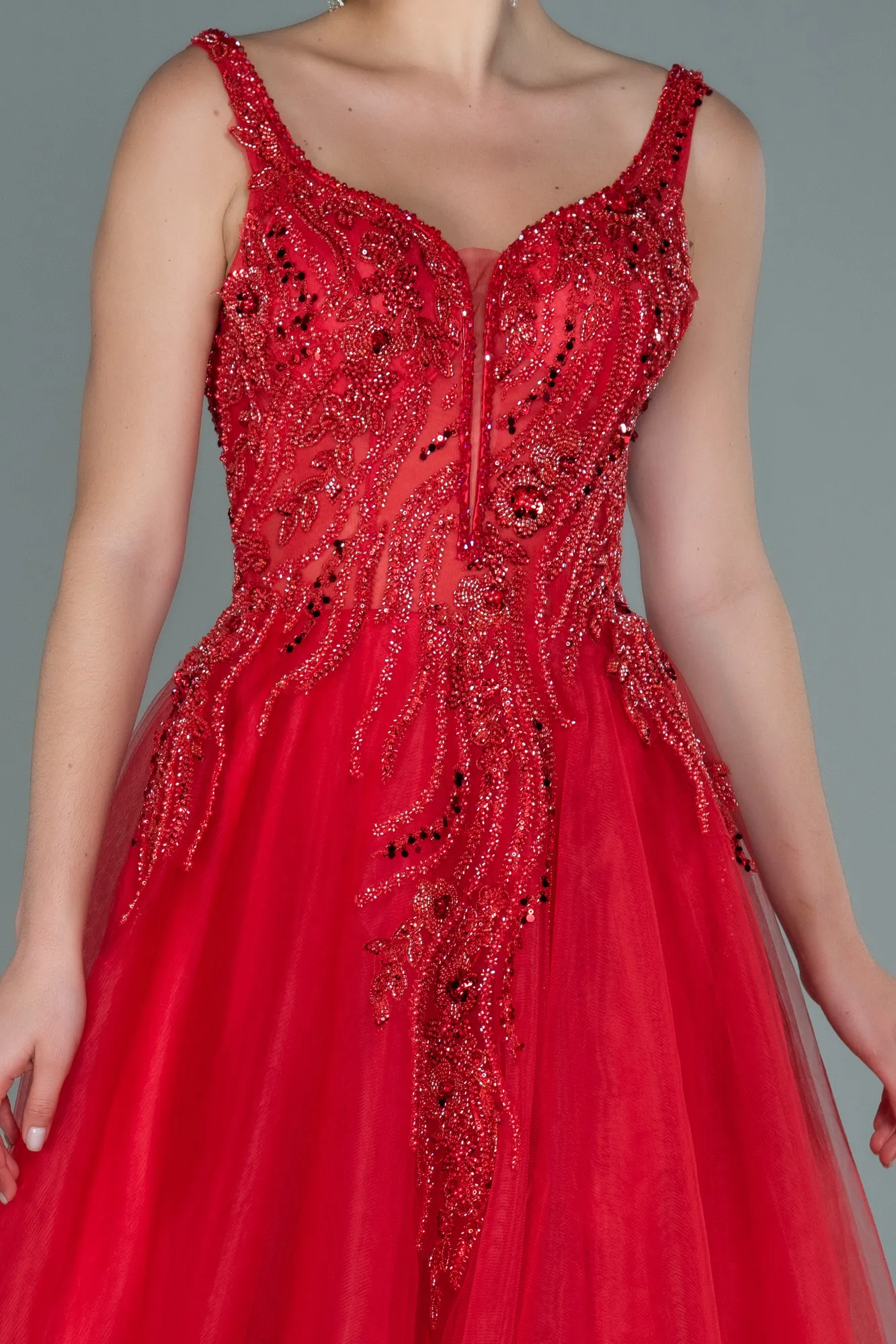 Red-Long Haute Couture ABU2630