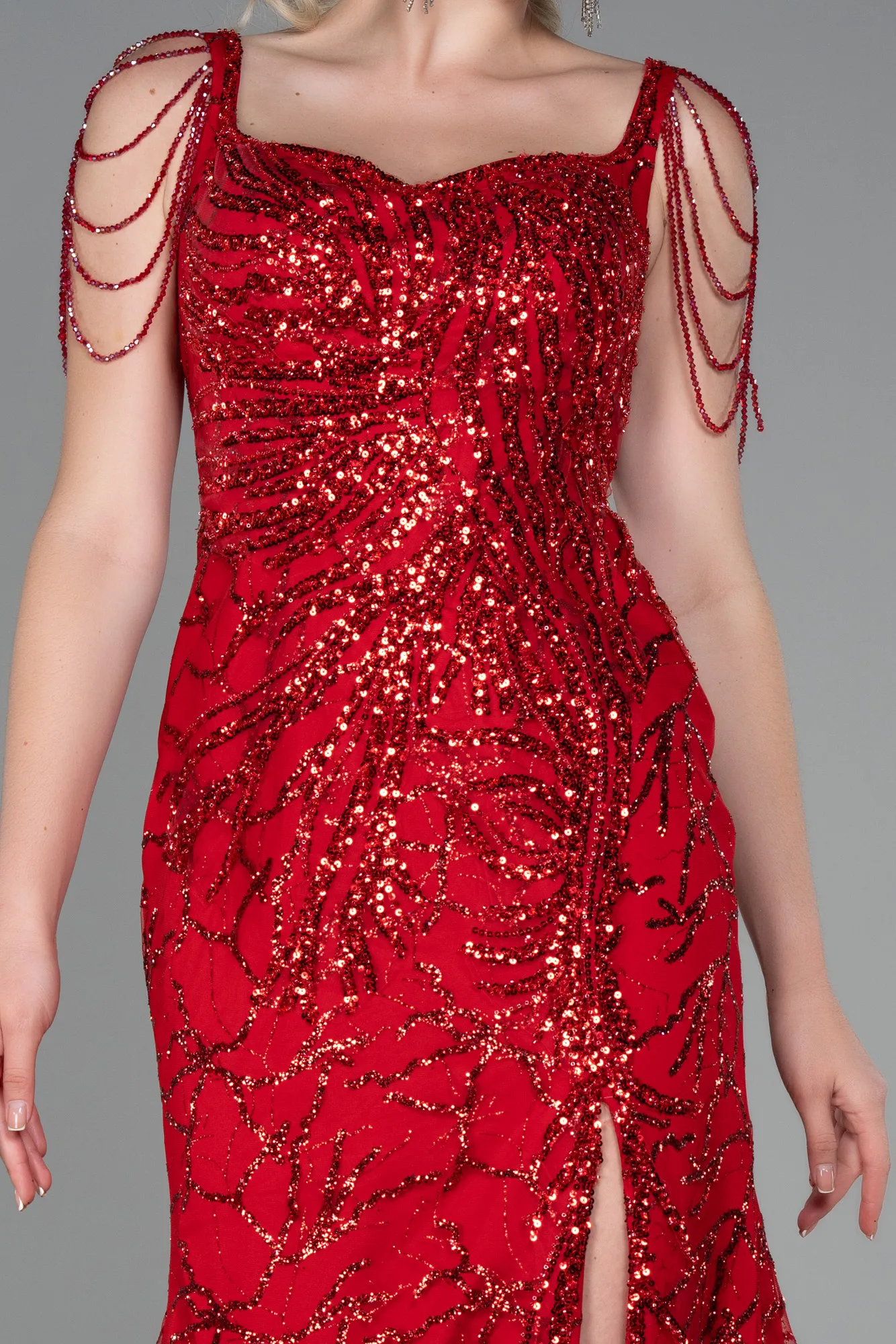 Red-Long Haute Couture ABU3268