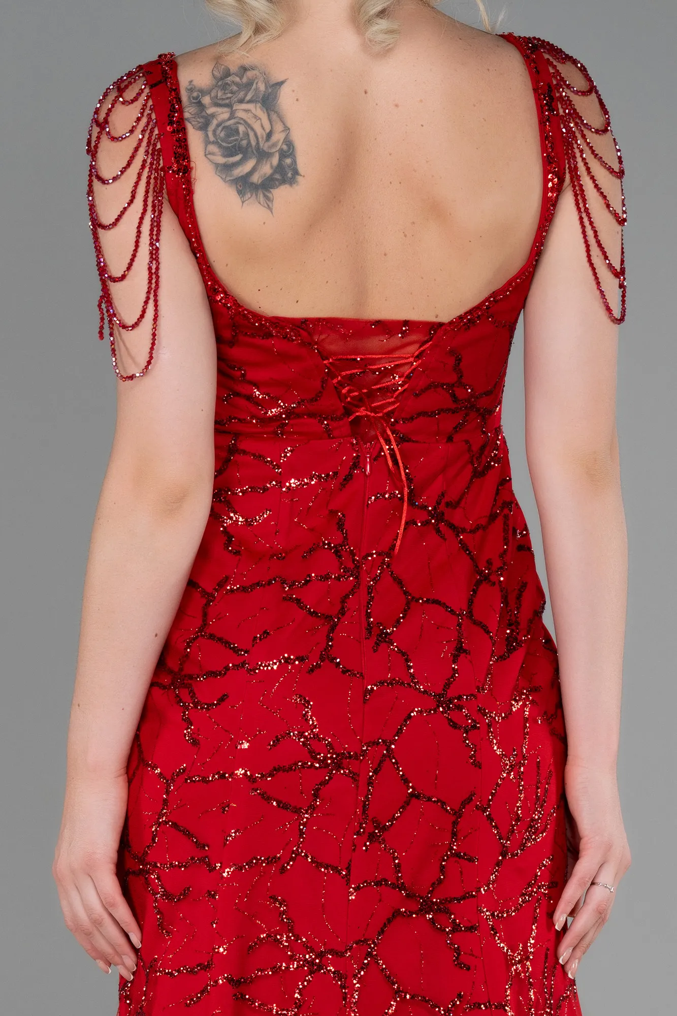 Red-Long Haute Couture ABU3268