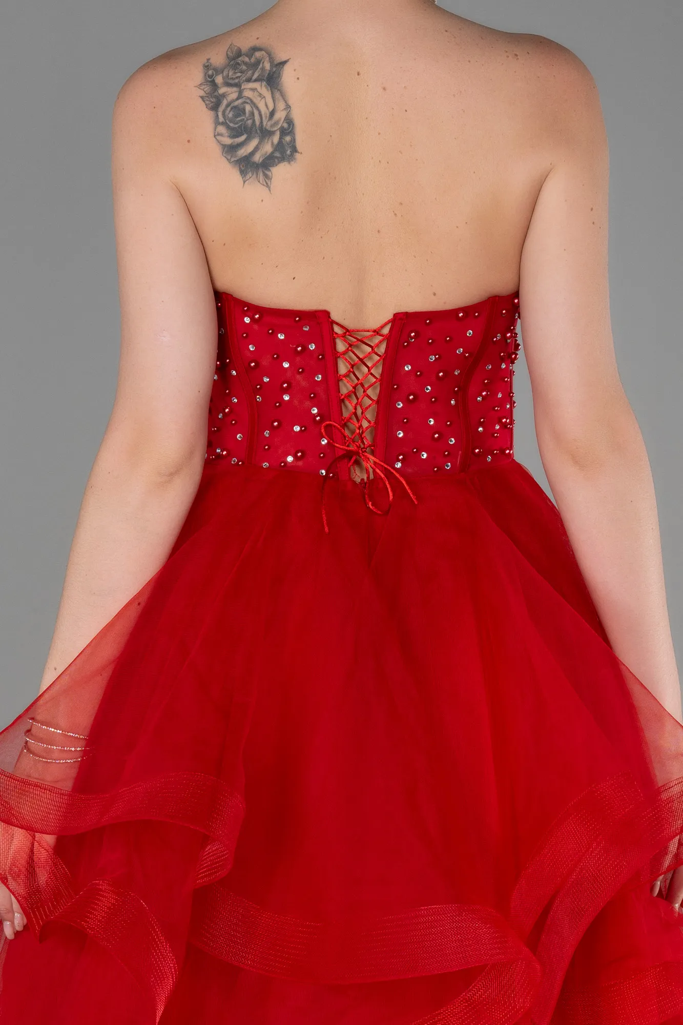 Red-Long Haute Couture ABU3315