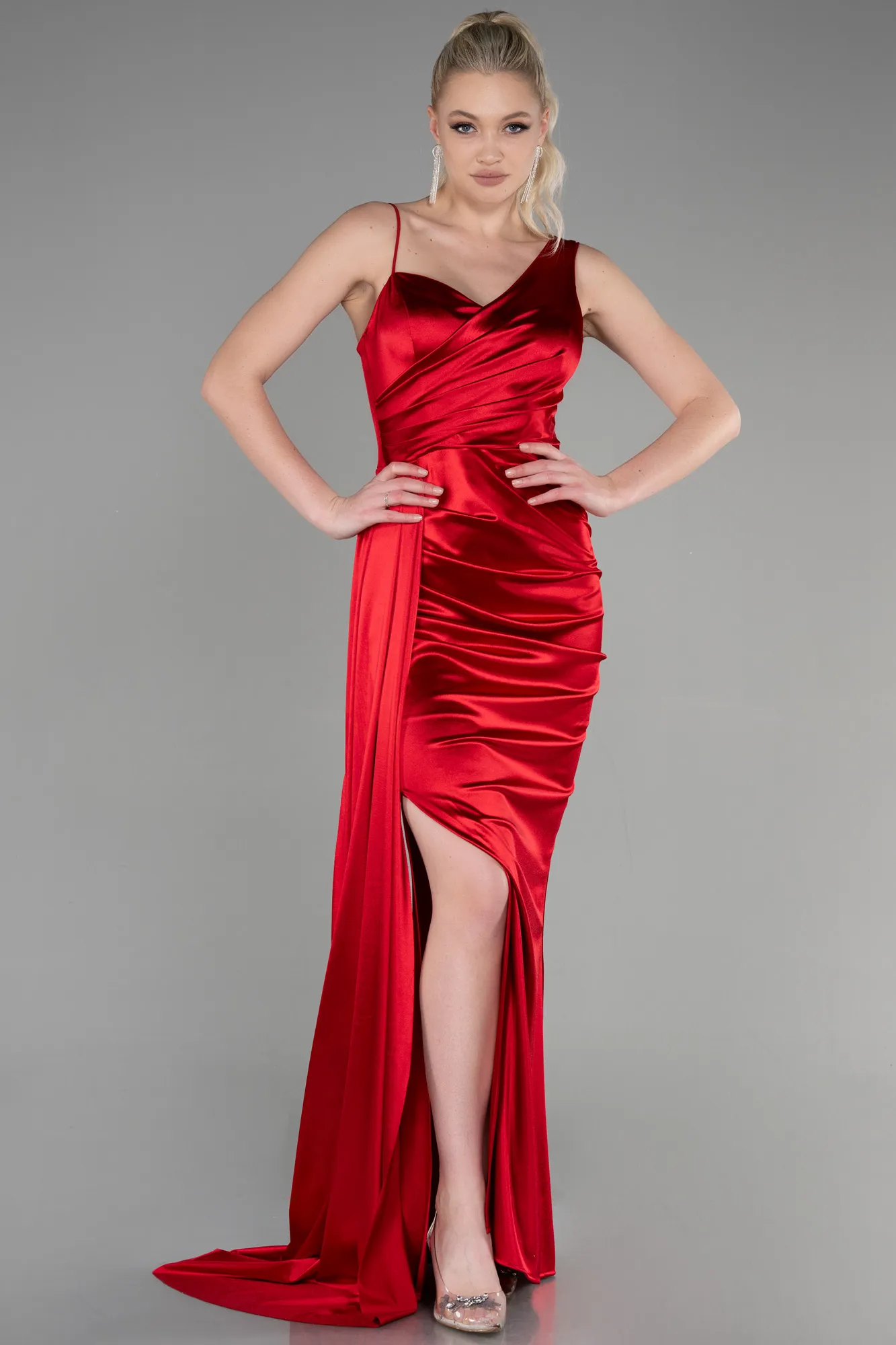 Red-Long Prom Gown ABU2373