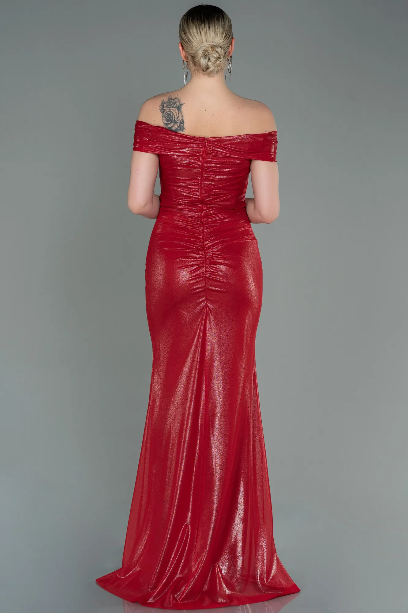 Red-Long Prom Gown ABU3087
