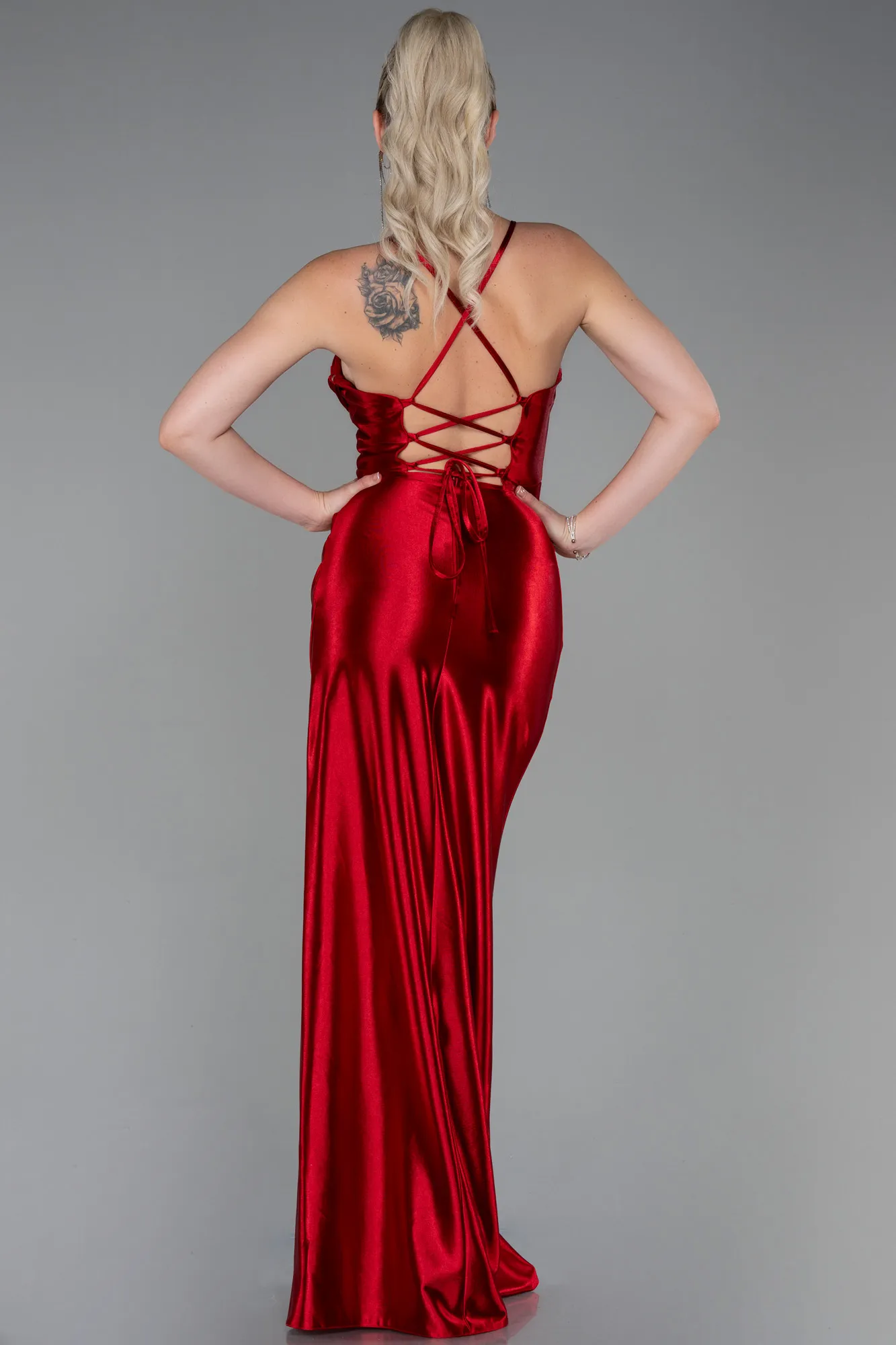Red-Long Prom Gown ABU3247