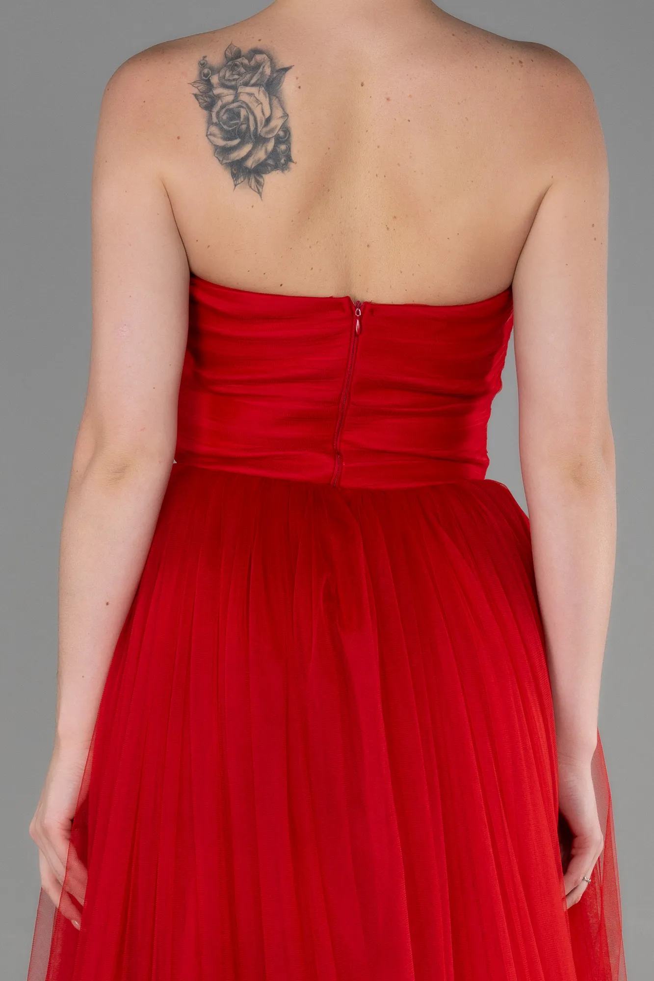 Red-Long Prom Gown ABU3306