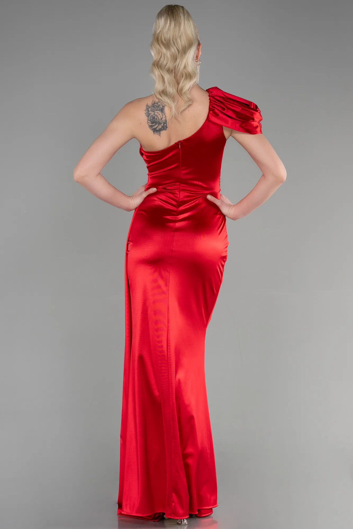 Red-Long Prom Gown ABU3325