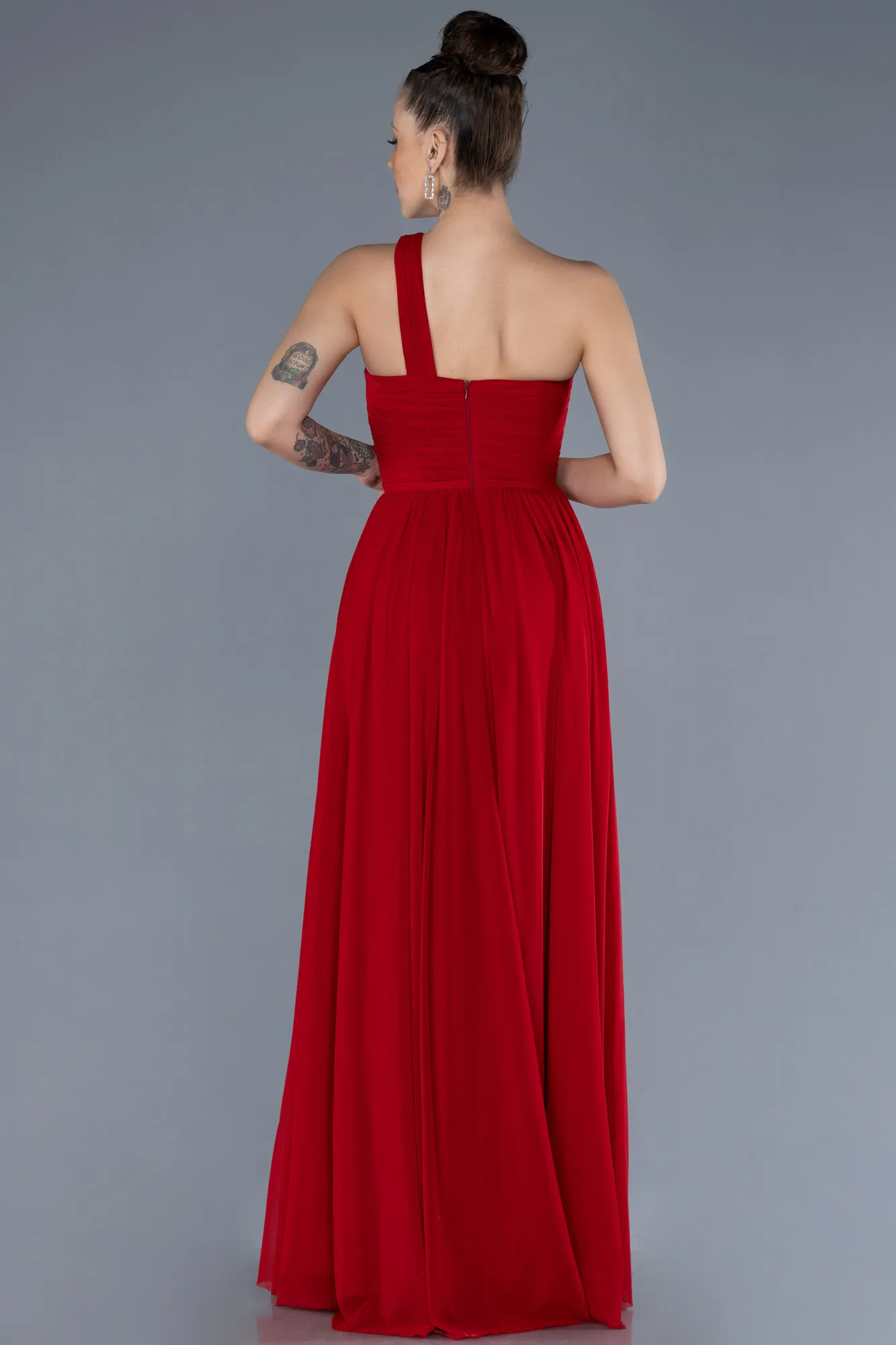 Red-Long Prom Gown ABU3399