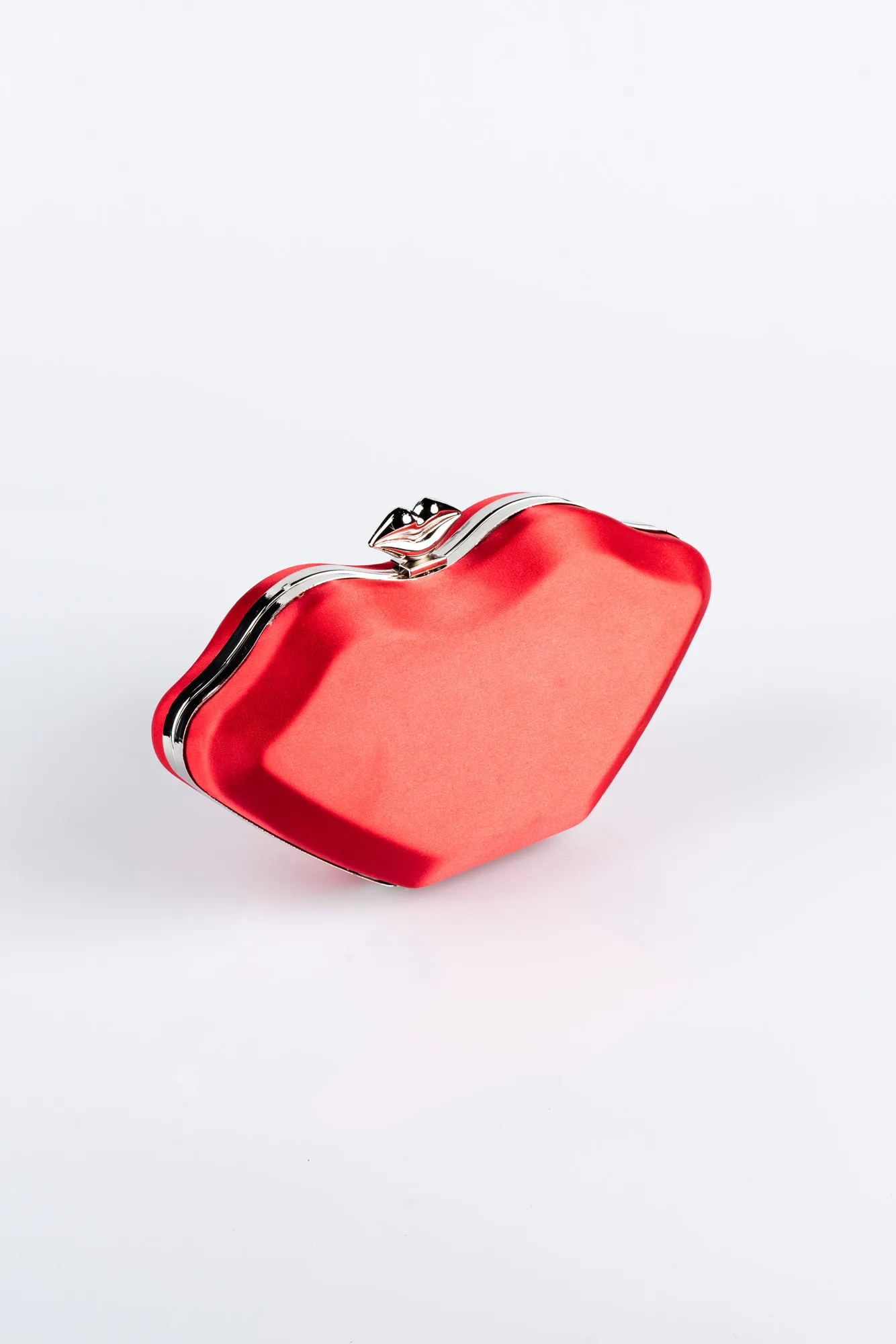 Red-Satin Box Bag SH816