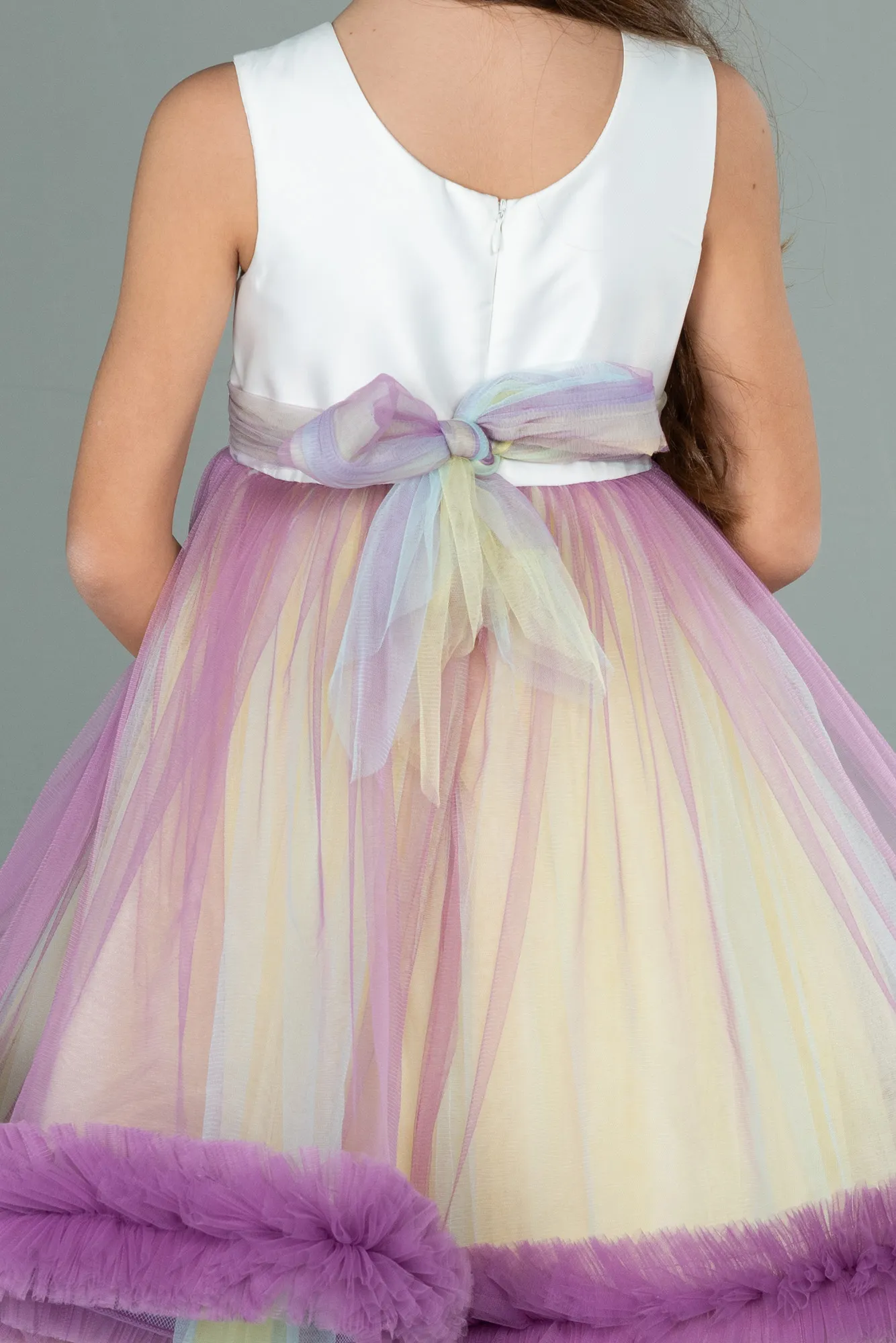 Rinser-Long Girl Dress ABU2154