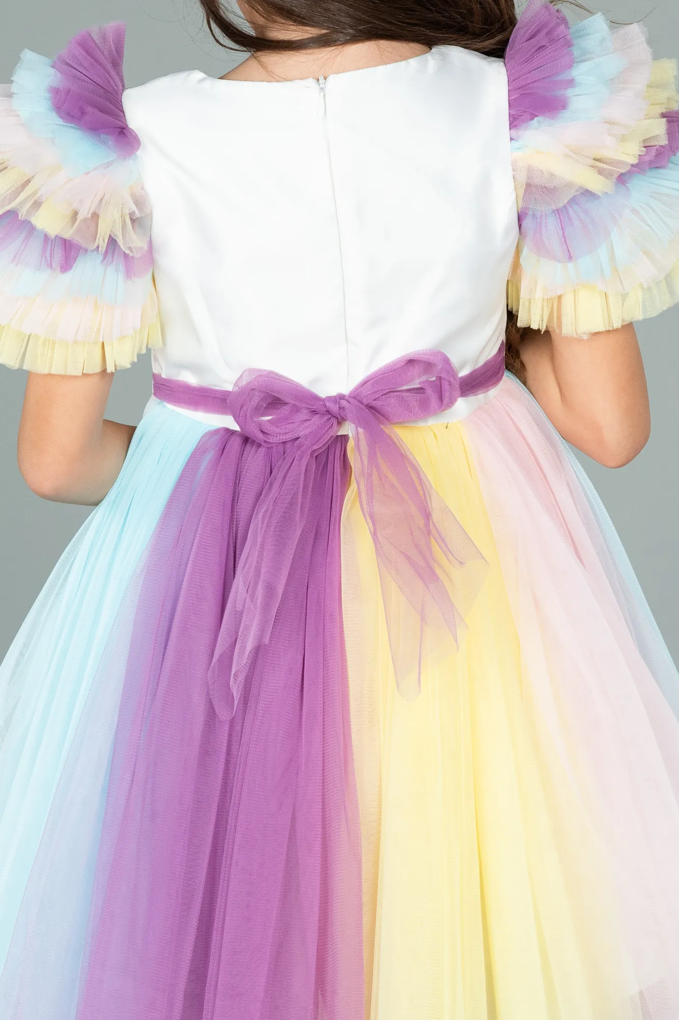 Rinser-Short Girl Dress ABK1056