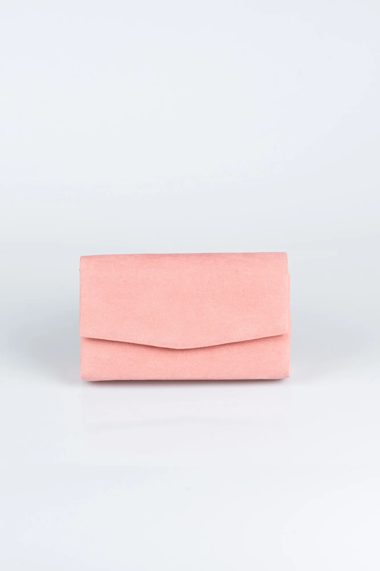 Rose Colored-Suede Night Bag SH806