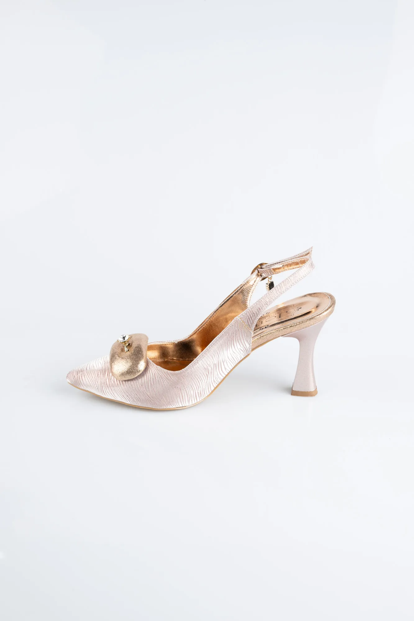 Rose-Laser Cut Stiletto MJL5164