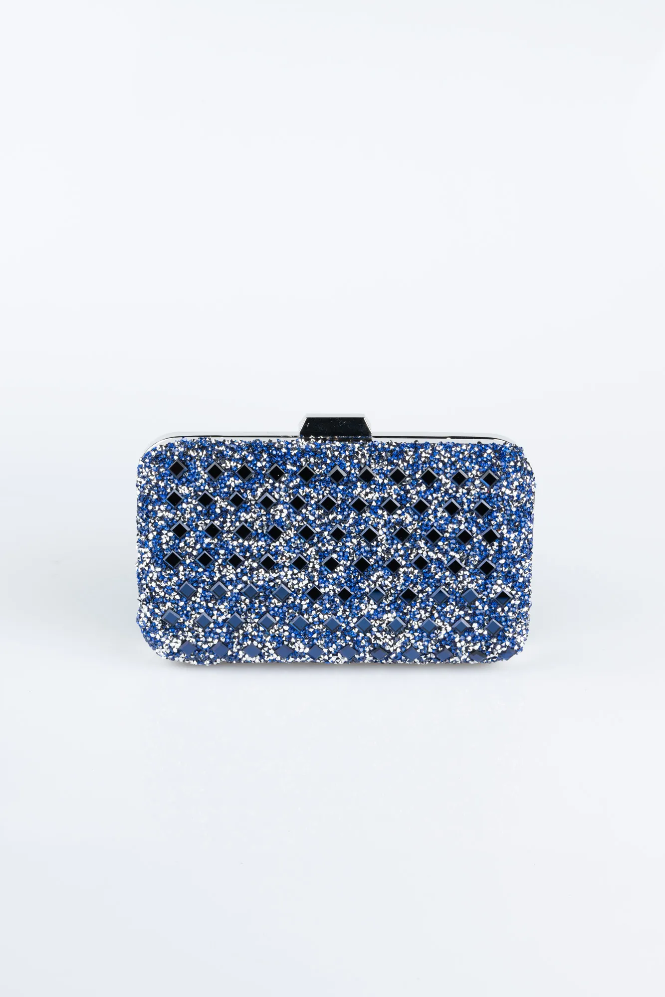 Sax Blue-Suede Night Bag SH827