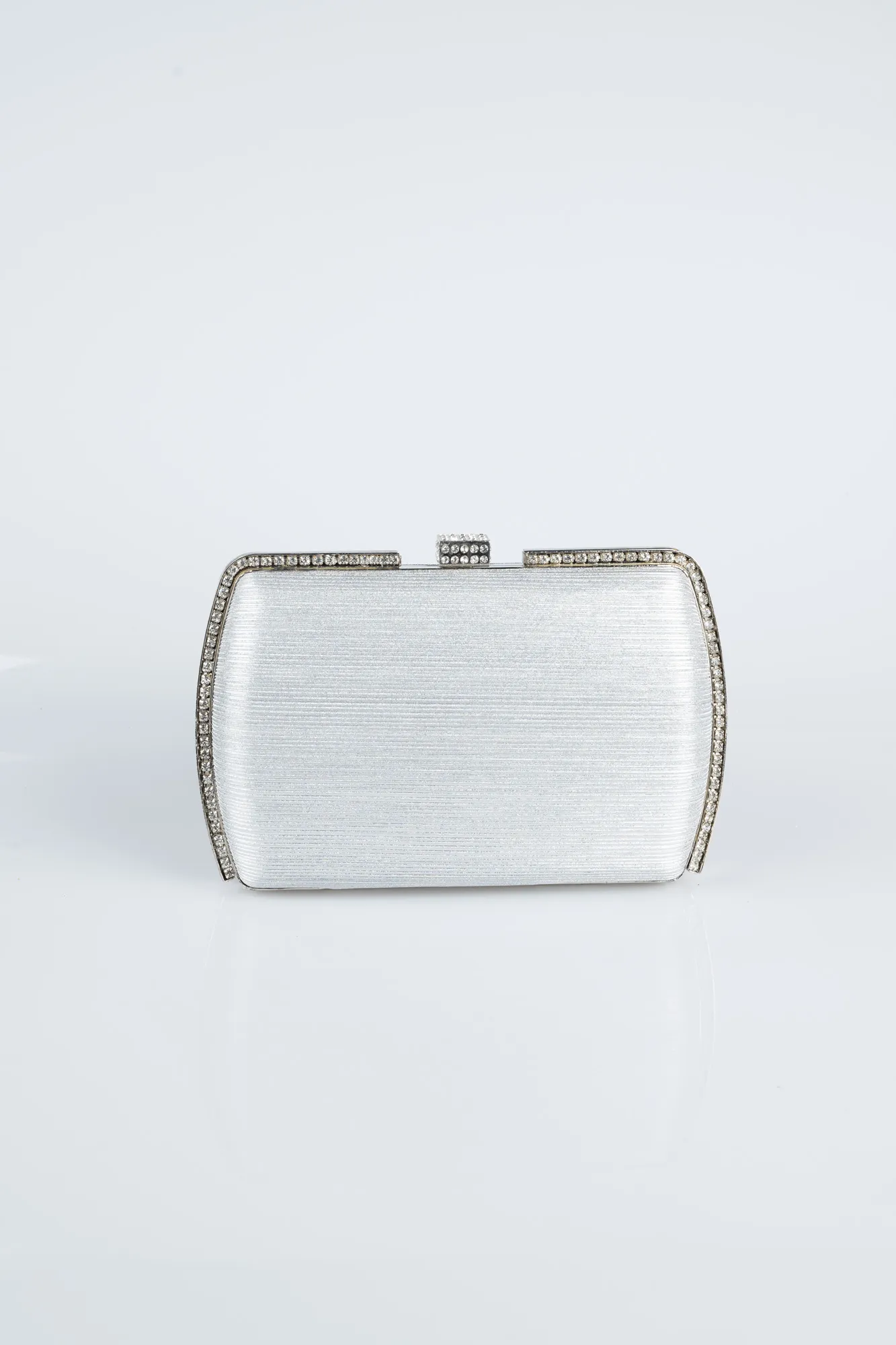 Silver-Laser Cut Night Bag KC600