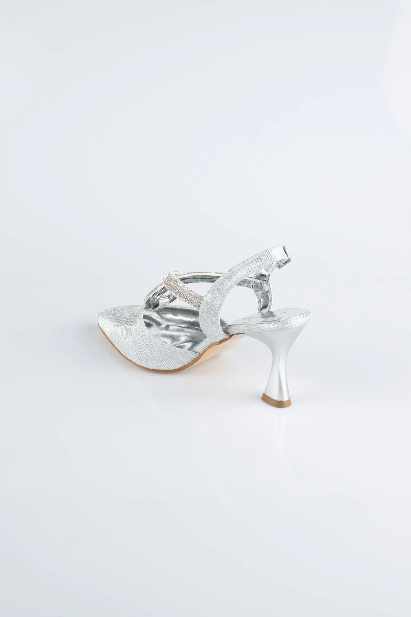 Silver-Laser Cut Stiletto MJL5161