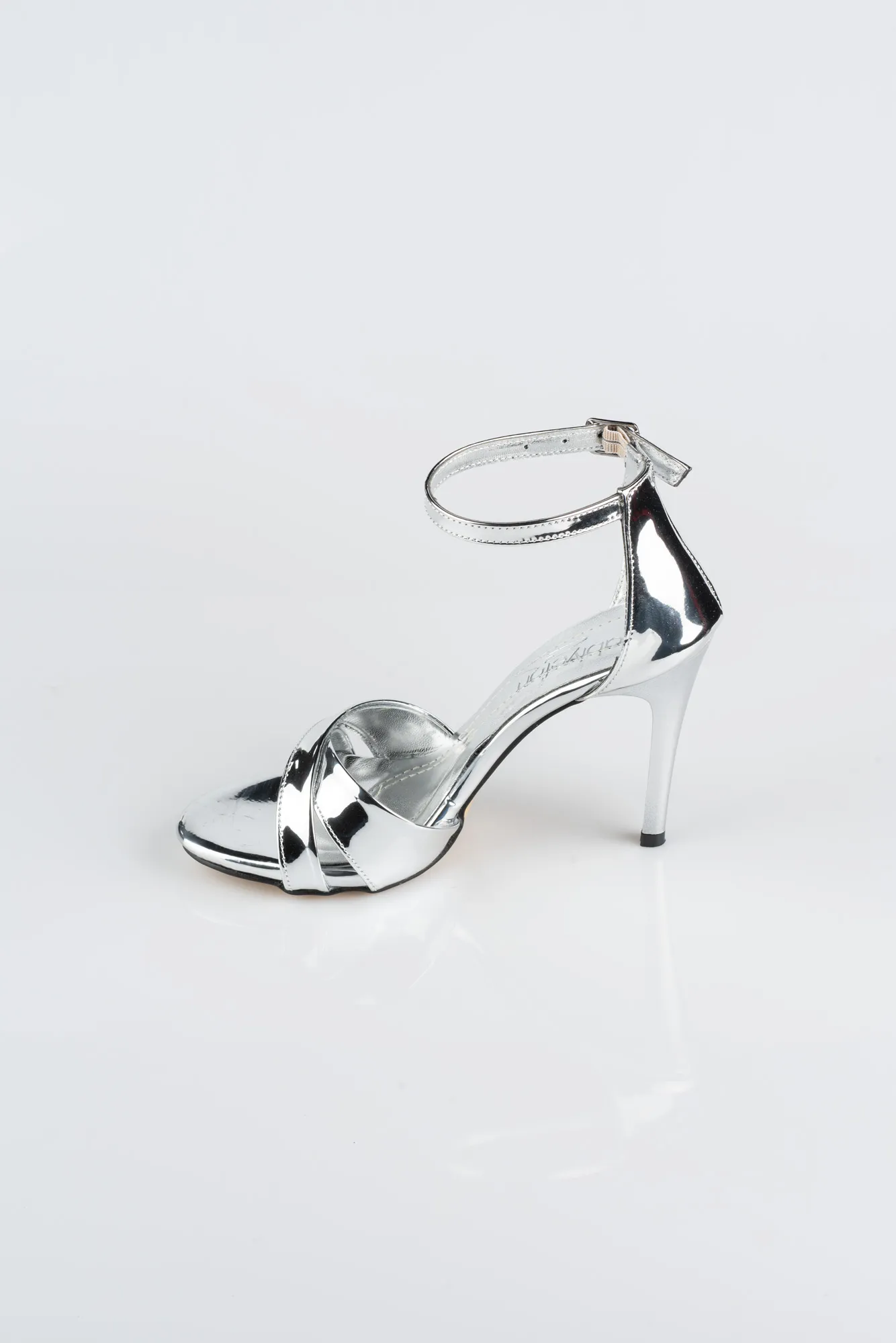 Silver-Mirror Evening Shoe ABA1450