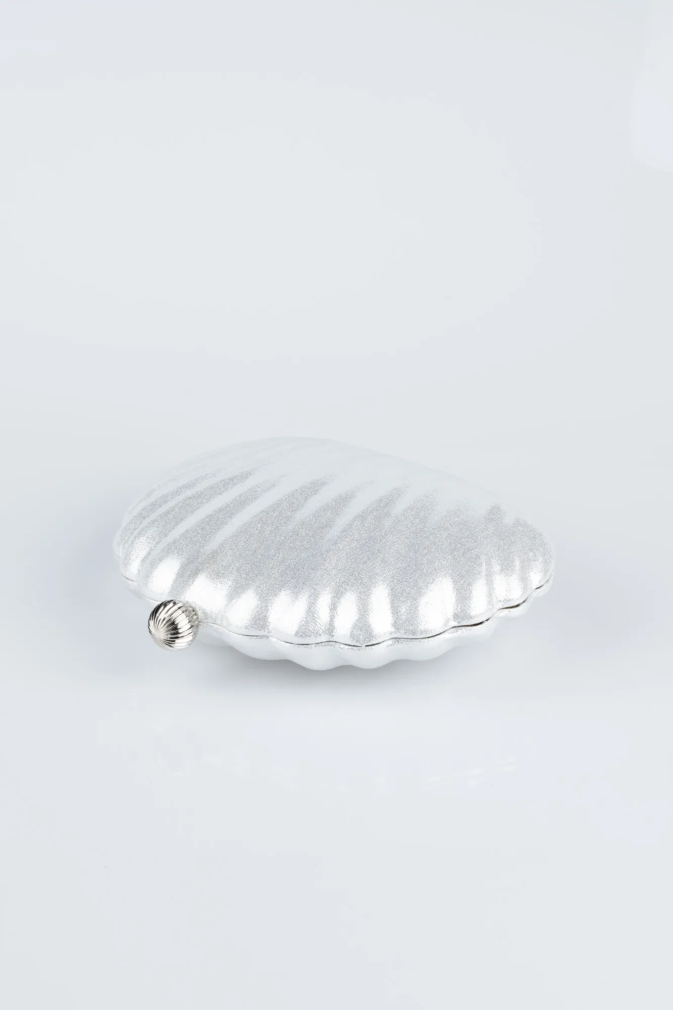 Silver-Plaster Fabric Evening Bag KC180