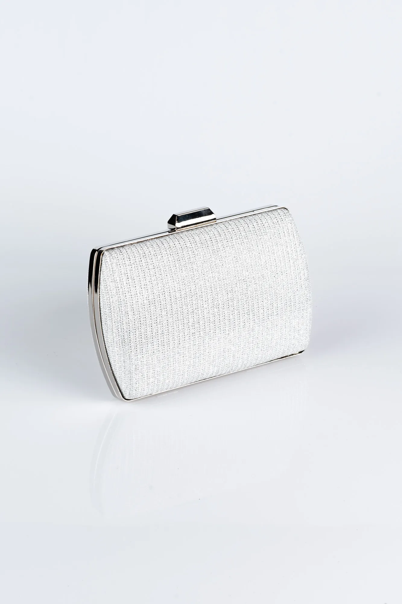 Silver-Silvery Evening Bag V276