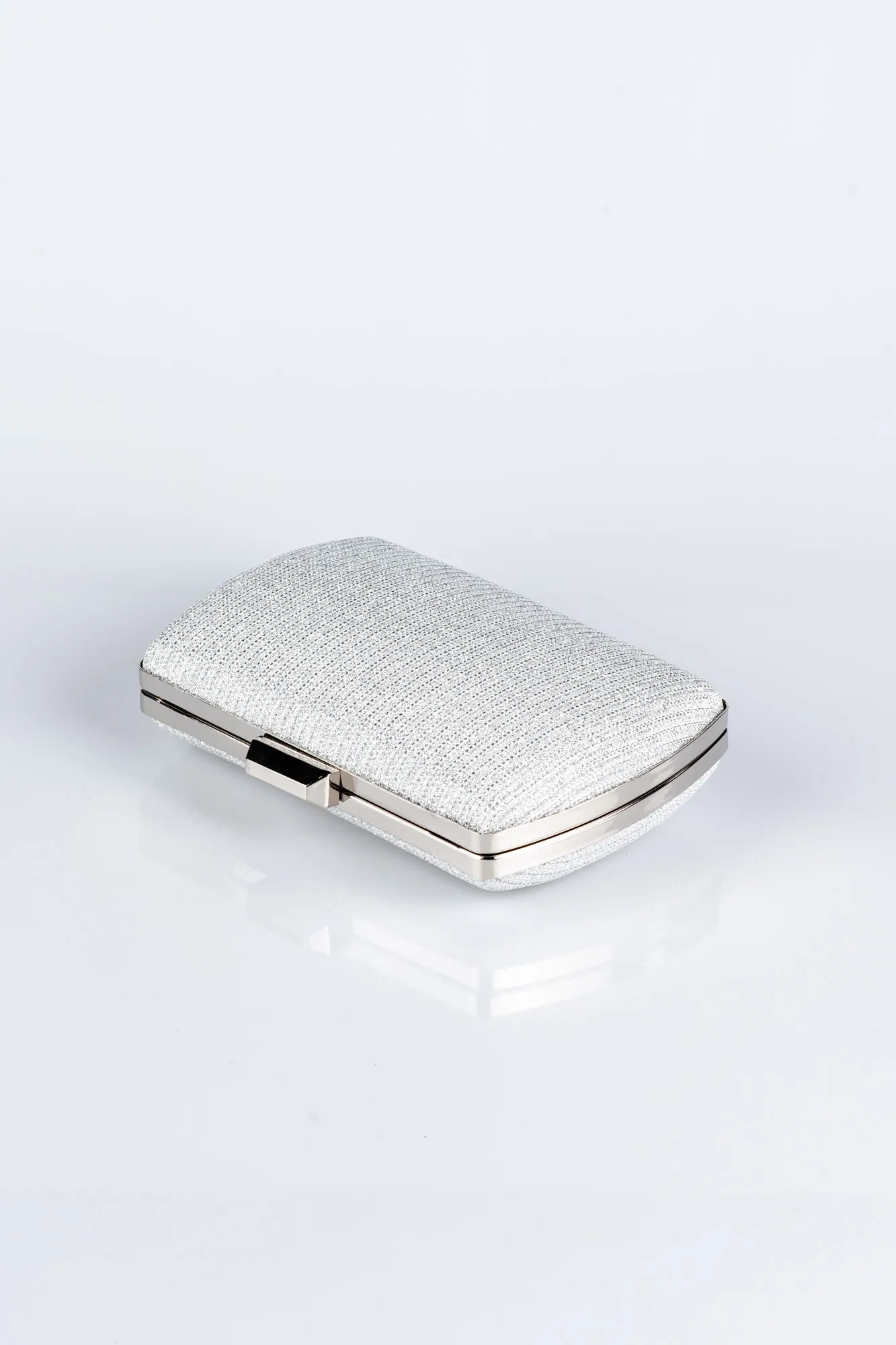 Silver-Silvery Evening Bag V276