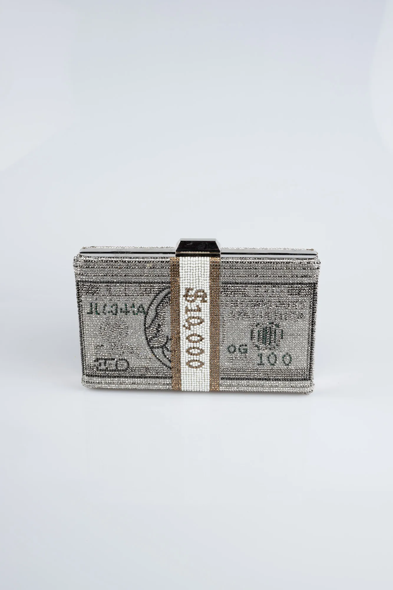 Silver-Stony Box Bag SH824
