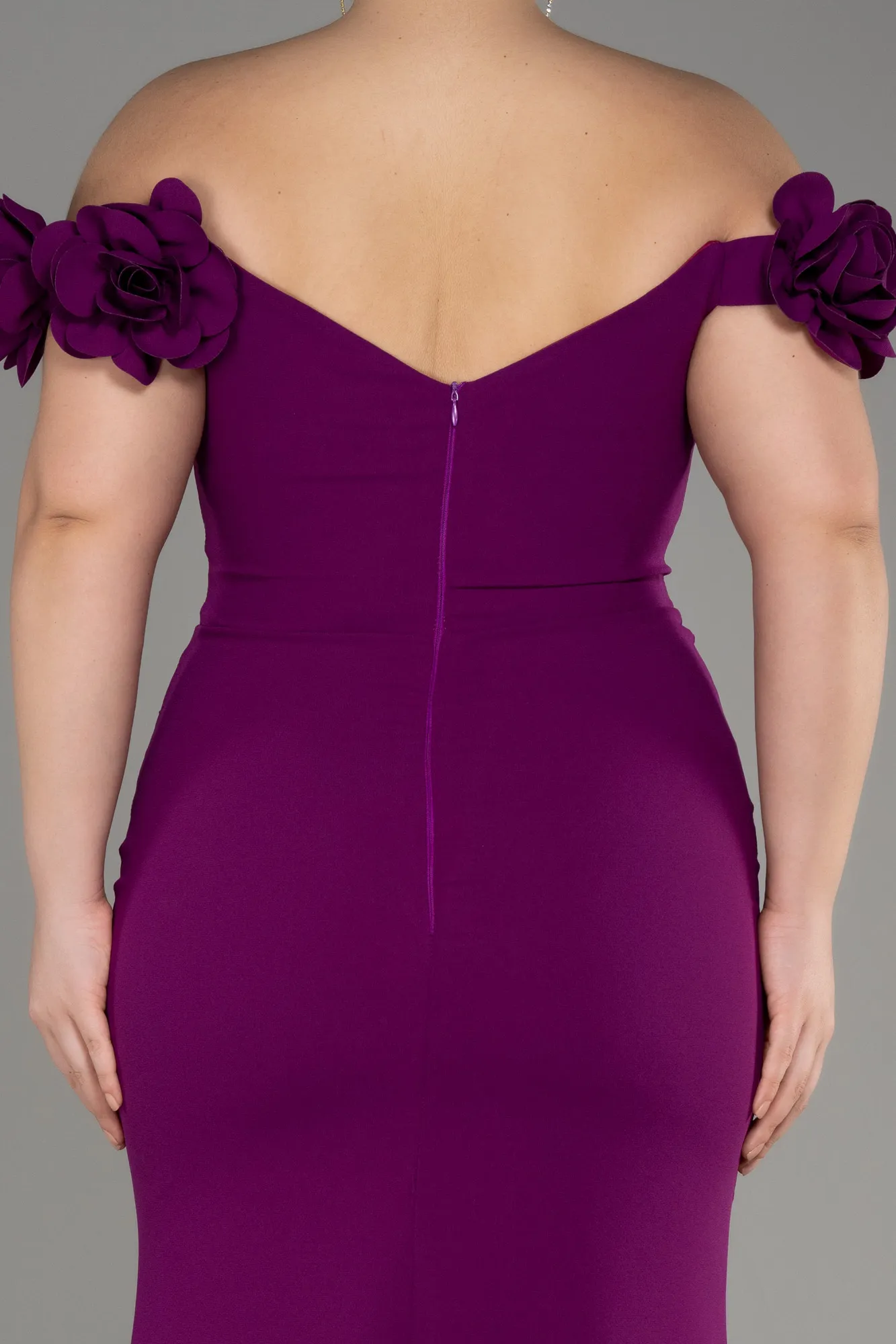 Violet-Long Plus Size Prom Dress ABU3946