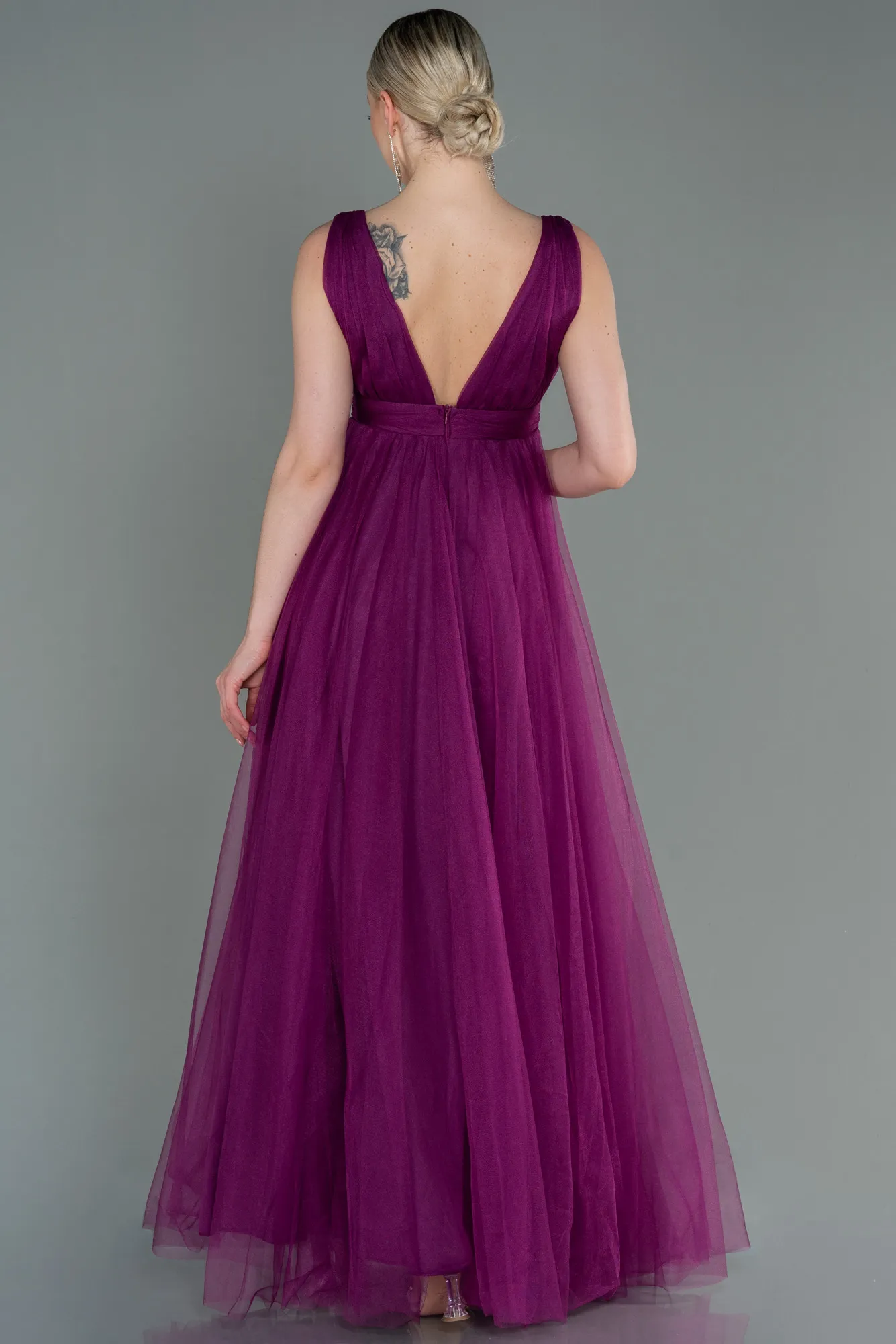 Violet-Long Prom Gown ABU3135