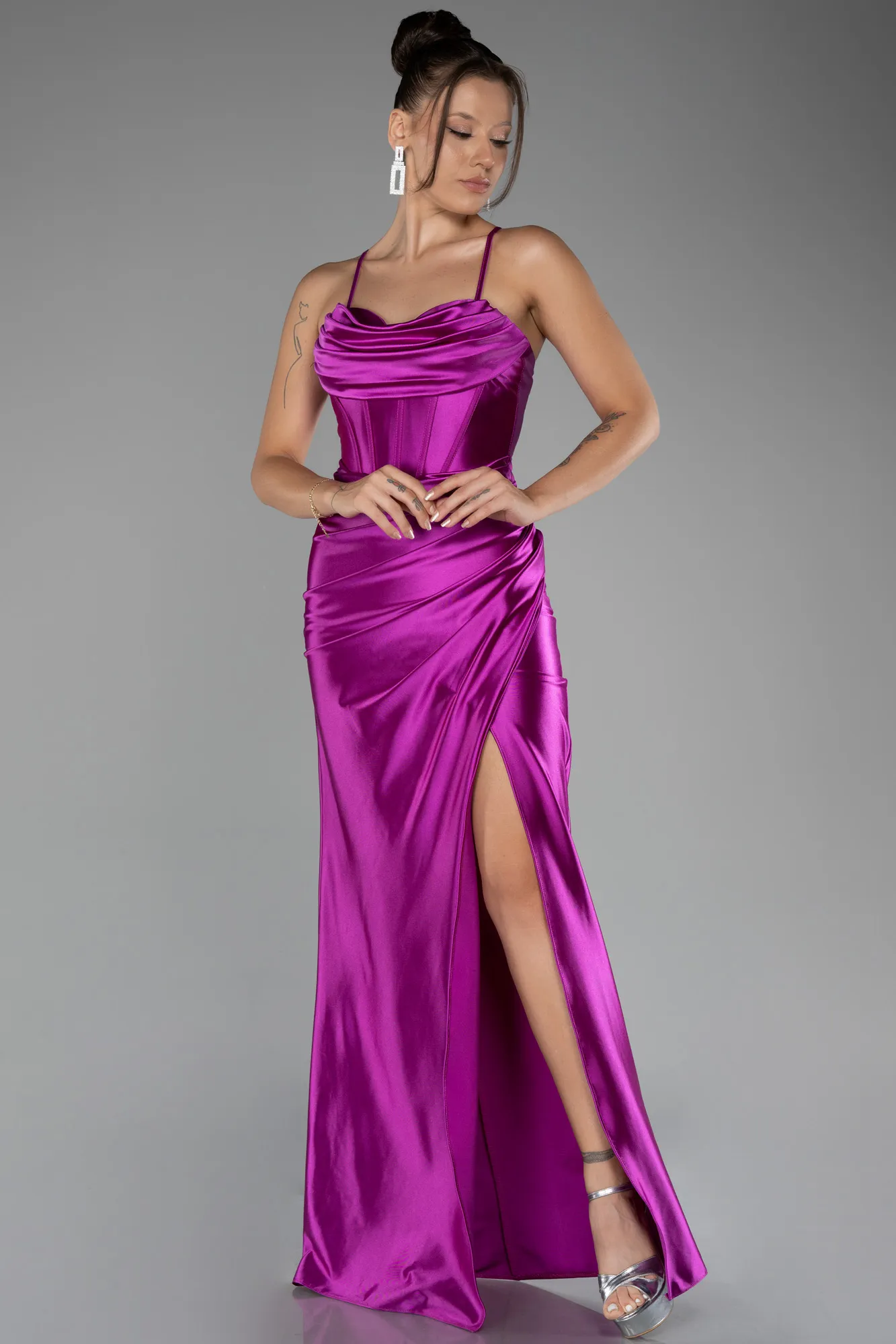 Violet-Long Prom Gown ABU3247