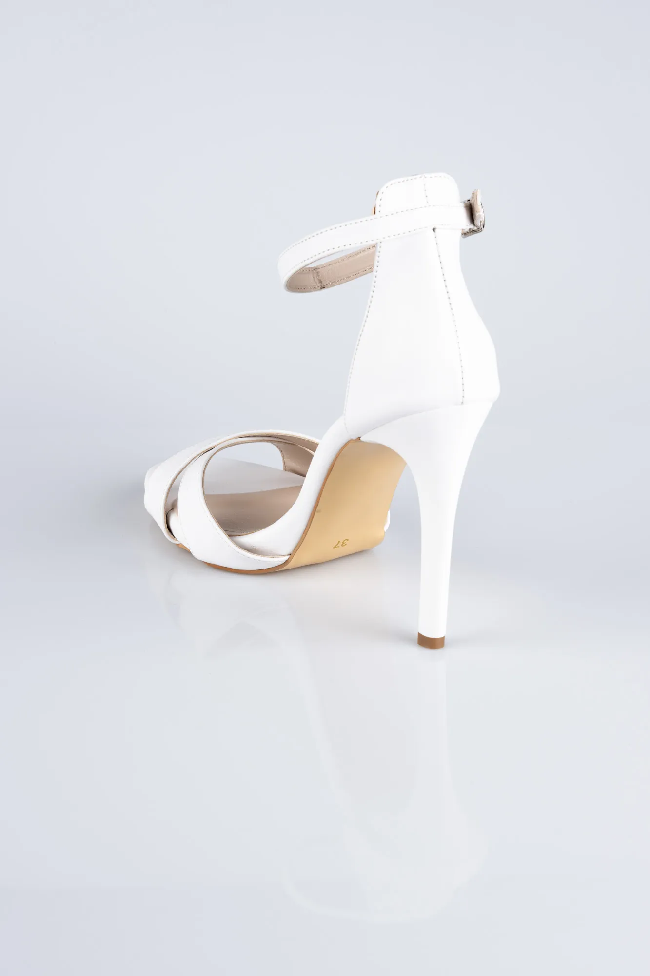 White-Leather Evening Shoe ABD1952