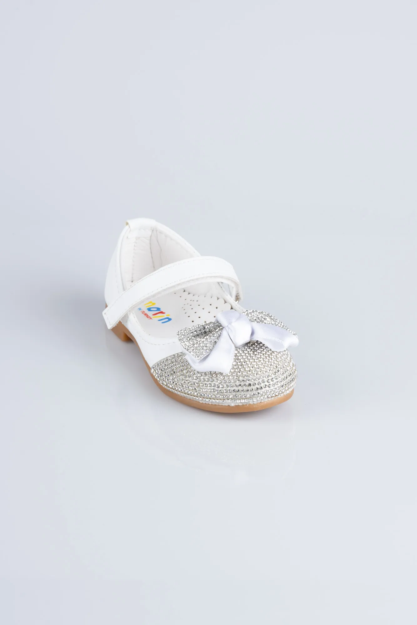 White-Leather Kid Shoe MJ4000