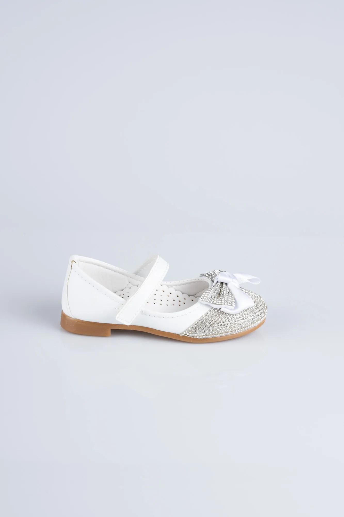 White-Leather Kid Shoe MJ4000