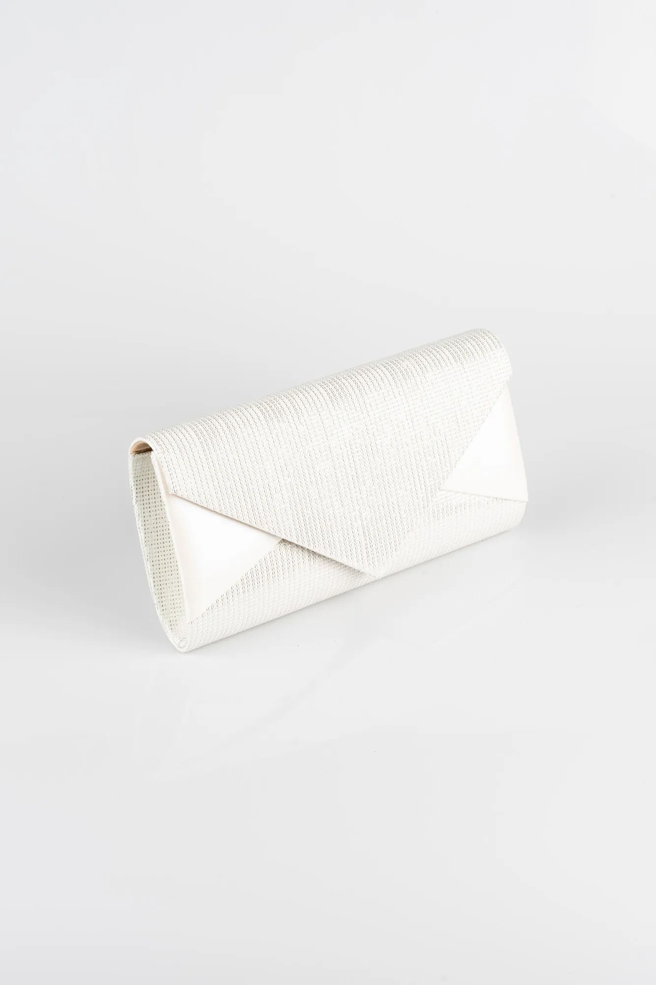 White-Silvery Night Bag SH804