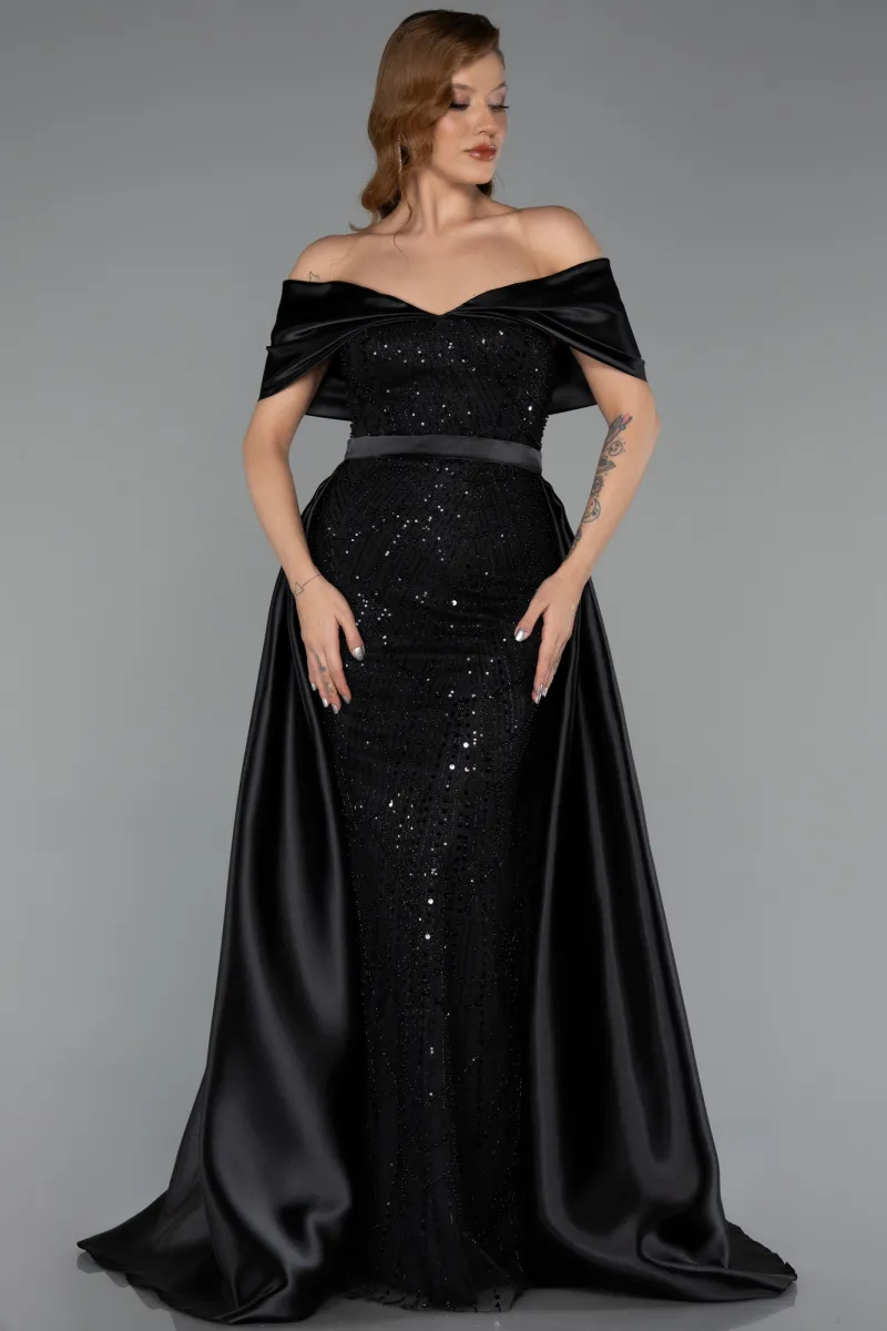 Long Beaded Formal Plus Size Dress ABU5742