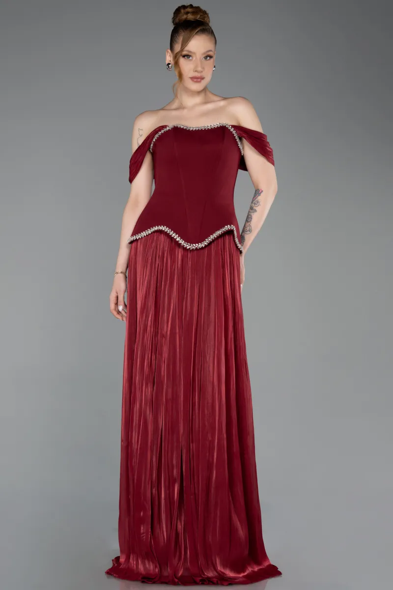 Long Chiffon Evening Dress ABU6203