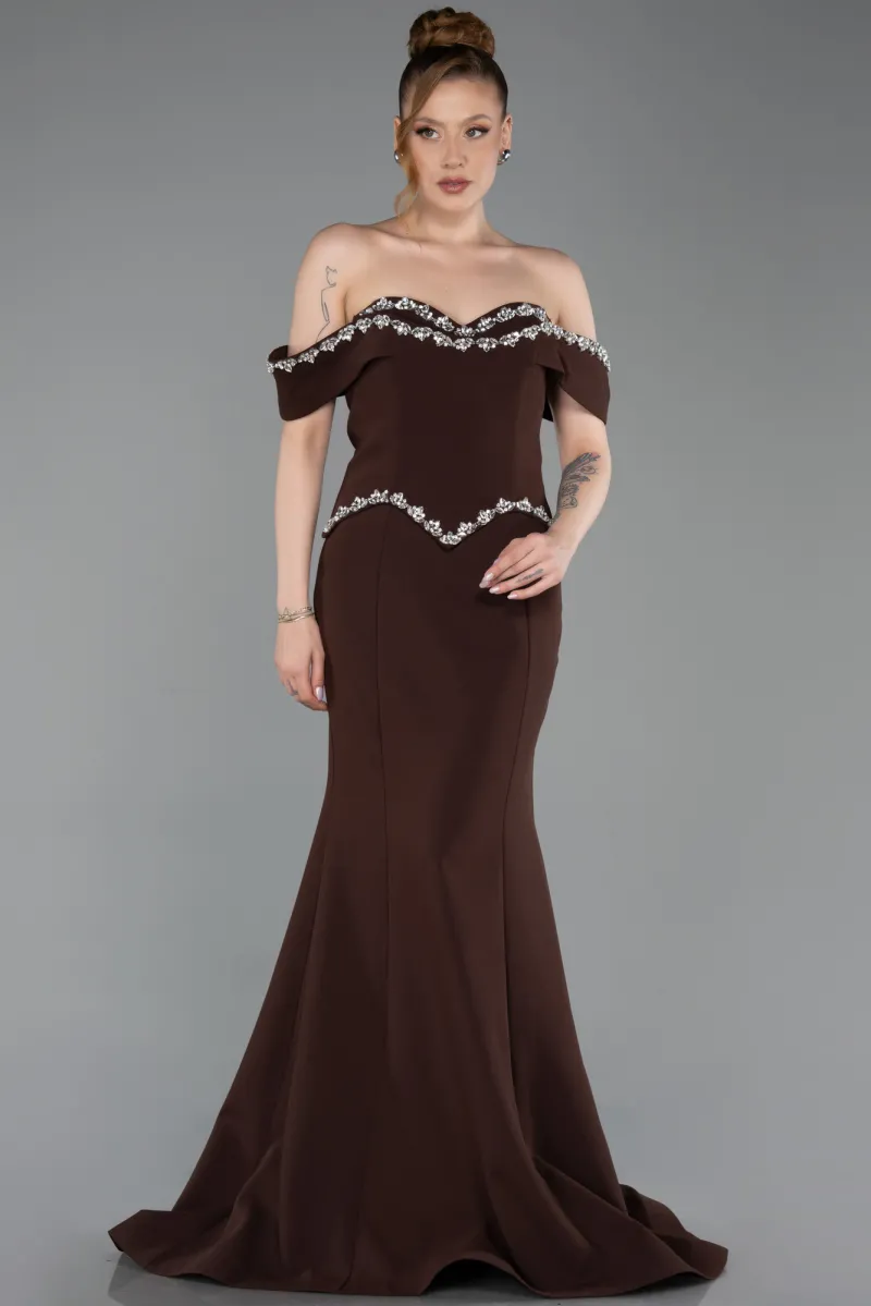 Long Plus Size Evening Gown ABU6199