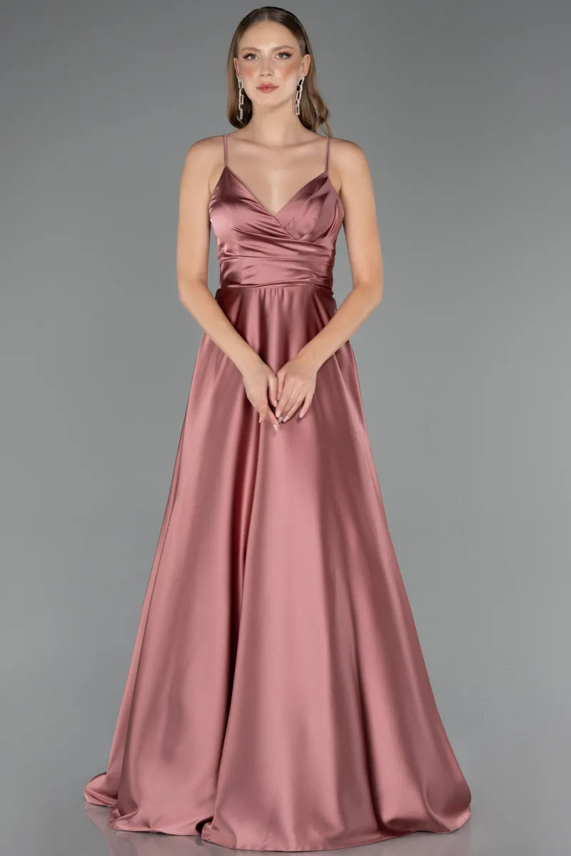 Long Satin Prom Gown ABU6573
