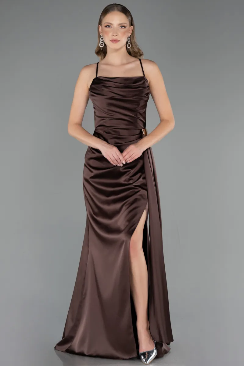 Long Satin Prom Gown ABU6584