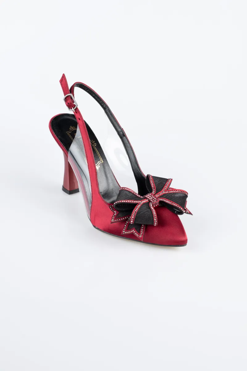 Satin Evening Shoe MJES4100